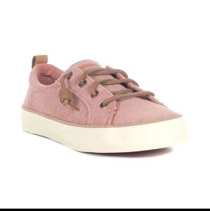 EUC Sperry Medium Pink Size 6 Crest Vibe Sneakers!